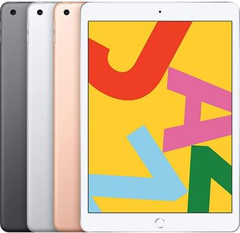 Apple iPad 2019 10.2 Inch 7th Generation Wifi+Cellular 32GB - 3GB RAM - Silver