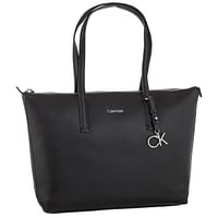 Calvin Klein 187346 CK shopper bag handbag M CK  -Black