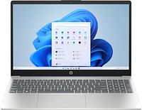 HP Laptop 15-fc0046ne, 15.6" FHD, 7th Gen AMD Ryzen™ 3, 4GB RAM, 256GB SSD, AMD Radeon™ Graphics, Windows 11 Home, En -Ar KB, Moonlight blue - [973W7EA]