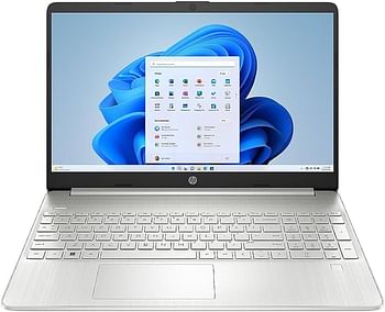 HP 15S-FR2XX Core i3-1115G4 3.00GHZ 4 CPUS 8GB RAM 256GB 15.6 Inch GPU 3.8 English Keyboard Windows11 Home - Silver