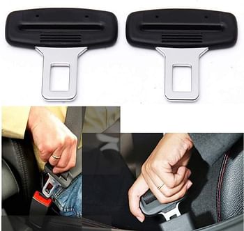 Sulfar Universal Car Safety Seat Belt Buckle Clip ‎CARBUCK01 Pack of 2 - Black