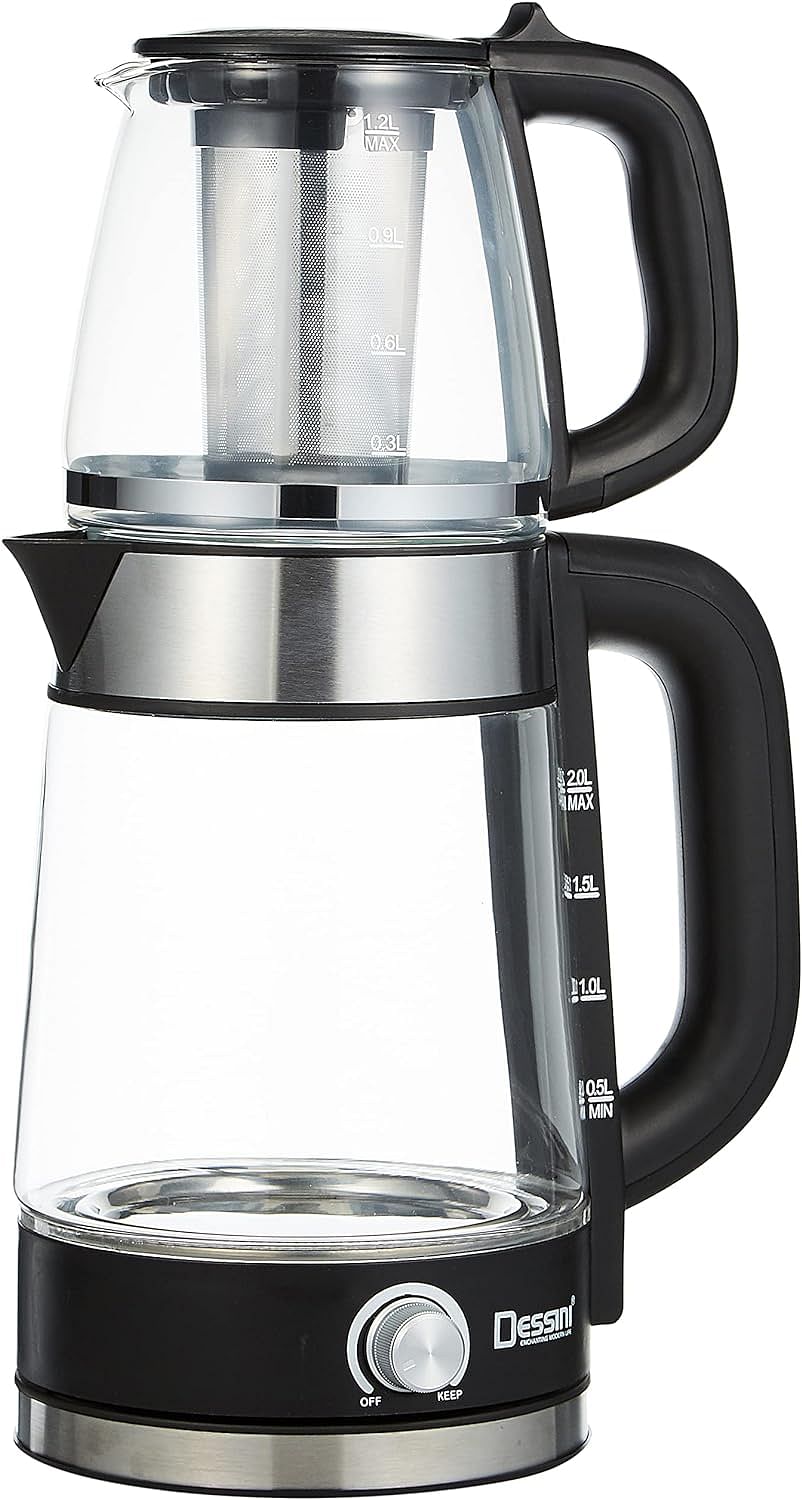 Dessini Tea Maker Electric kettle 2liter with tea pot