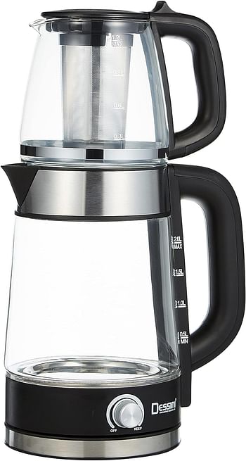 Dessini Tea Maker Electric kettle 2liter with tea pot