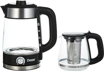 Dessini Tea Maker Electric kettle 2liter with tea pot