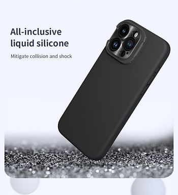 Nillkin LensWing Magnetic Case Cover for Apple iPhone 15 Pro Max - Black