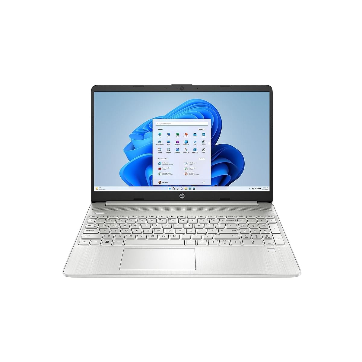 HP Laptop 15-DY 2XXX Intel I3-1115g4 8GB RAM 256GB SSD 15.6 Inch English Keyboard Window 11 Home - Silver