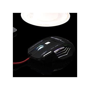 Dreamyth MOYUKAXIE S300 Optical Professional Gaming Mouse with 7 Bright Colors LED Backlit