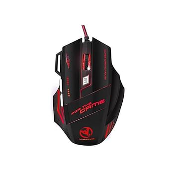 Dreamyth MOYUKAXIE S300 Optical Professional Gaming Mouse with 7 Bright Colors LED Backlit