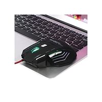 Dreamyth MOYUKAXIE S300 Optical Professional Gaming Mouse with 7 Bright Colors LED Backlit