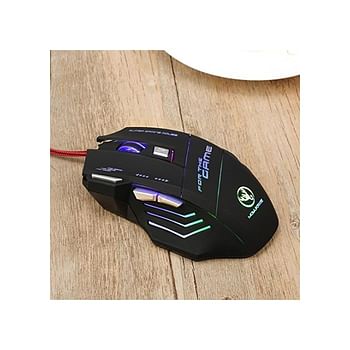 Dreamyth MOYUKAXIE S300 Optical Professional Gaming Mouse with 7 Bright Colors LED Backlit