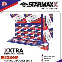 Starmaxx Superior Platinum Double Edge Blade - 100 Blades