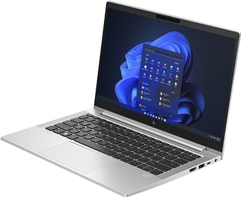 HP EliteBook 630 G10 Business Laptop 13th Gen Core i7 1365u 32GB Ram 512GB NVMe SSD 13.3inch FHD IPS Touch Screen Backlit KB, Thunderbolt 4 Type C Ethernet port WIFI 6E Windows Hello - Windows 11 Pro - English Keyboard - Silver