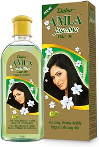 Dabur Amla Jasmine Hair Oil - 100ml, Clear
