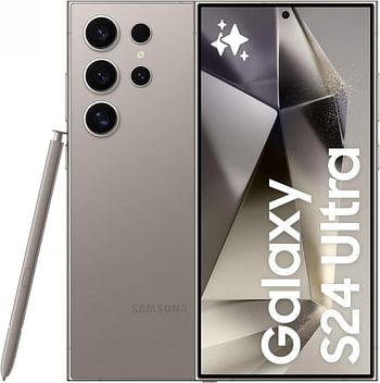 SAMSUNG Galaxy S24 Ultra AI Phone Titanium Violet Android Smartphone 200MP Camera S Pen Long Battery Life 256GB - 12GB RAM