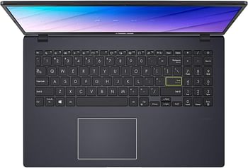 ASUS VIVOBOOK LAPTOP E510MA-BR633WS - INTEL CELERON-N4020 - 4GB RAM DDR4 - 128 SSD Hard  15.6" HD ANTI-GLARE Windows 11  OFFICE 365 - Arabic, English Keyboard  - Peacock blue