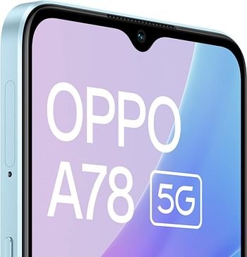 OPPO A78 5G Dual Sim 4GB Ram 128GB - Glowing Blue