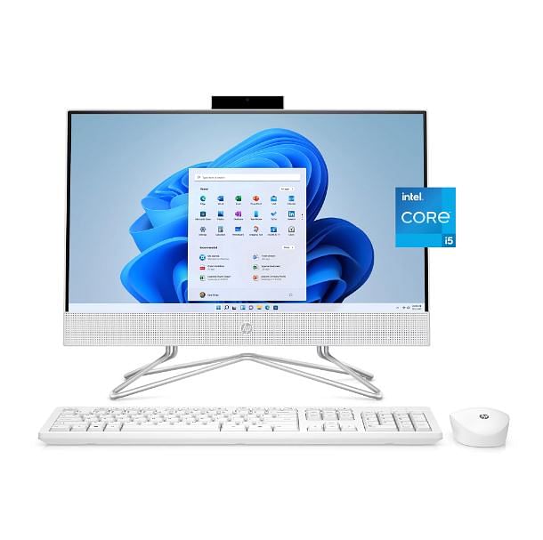 Hp 27-cb1023 All-in-one Core I5-1235u 1TB SSD 8GB 27 Inch 1 920x1080 Touchscreen Ips Windows 11 Ir Webcam Wireless Keyboard Mouse Starry - White