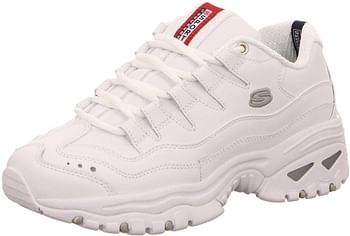 Skechers Women's Solar Fuse-brisk Escape Trainers 40 EU - White and Millennium