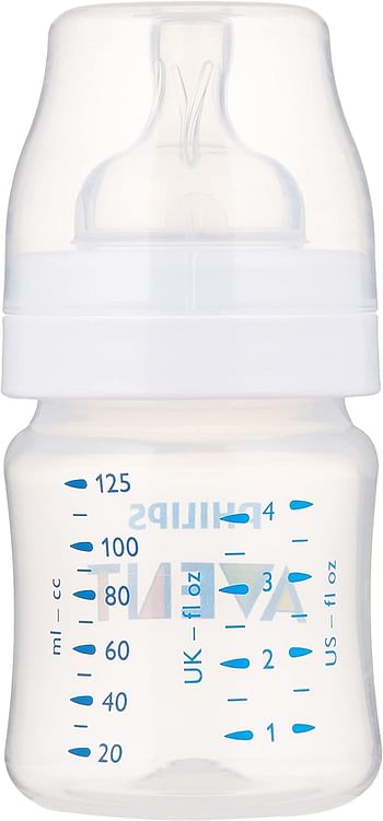 PHILIPS-Avent Anti-Colic Baby Bottle, 125Mlx1 Scf81061