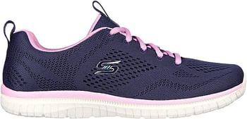 Skechers VIRTUE Women's Sneaker 39.5 EU - Navy Lavender