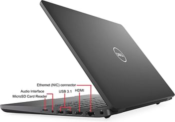 Dell Latitude 5500 Home and Business Laptop  -15.6 Inch FHD  - Intel Core i5-8th  -16GB DDR4 RAM  - 1 TB SSD  - Backlit Keyboard  - Bluetooth, Webcam  - Windows 10 Pro - Black