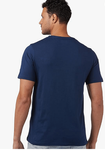 Lee Cooper Mens OD POCKET TE T-Shirt XL - Navy