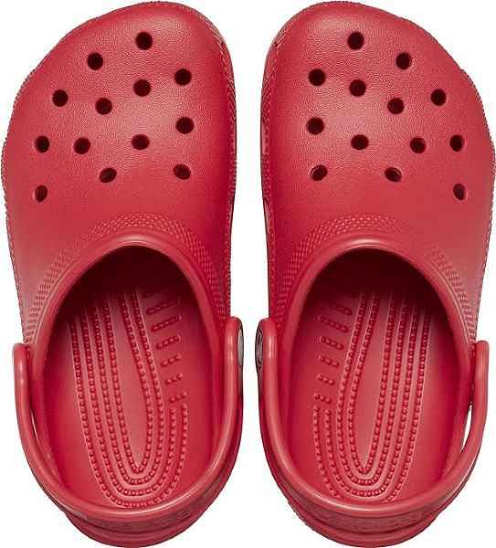 Crocs Classic Clog- U C unisex-child Clogs 30- 31 EUR - Red