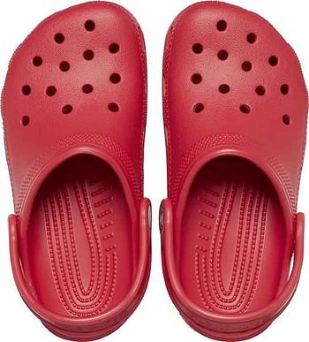 Crocs Classic Clog- U C unisex-child Clogs 30- 31 EUR - Red