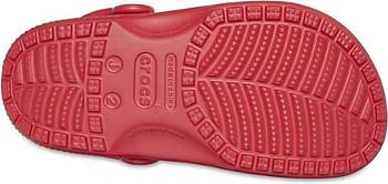 Crocs Classic Clog- U C unisex-child Clogs 30- 31 EUR - Red