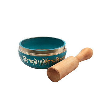 Authentic Himalayan Singing Bowl Single Set Handcrafted in Nepal Includes Traditional Wooden Striker Ideal for Healing, Mindfulness, Meditation, and Yoga 272 Grams - Black