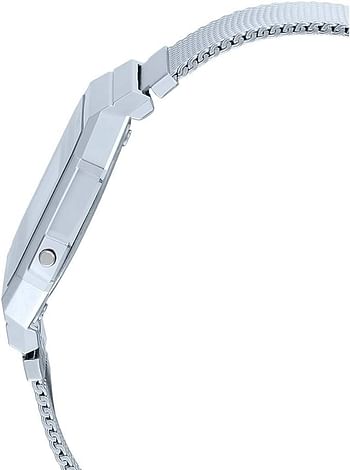 Casio Stainless Steel Digital Watch8 35 mm - Silver