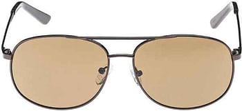 Guess Aviator Men's Sunglasses - GUF-108 BRN-1 - 60-14-135 Brown