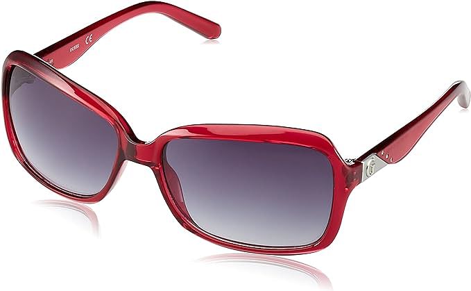 GUESS Women's GUF226RO-35GU0226FP48 Sunglasses - Red