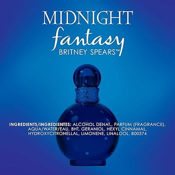 Britney Spears Midnight Fantasy Eau De Parfum 100 ml Women