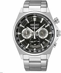 Seiko Watch Cinturino in Metallo, SSB397P1 - Black