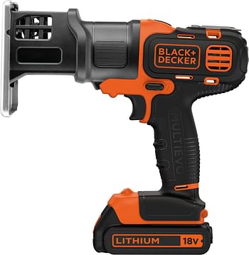 Black & Decker multi-evo multitool jigsaw attachment, mtjs1-xj -orange/black