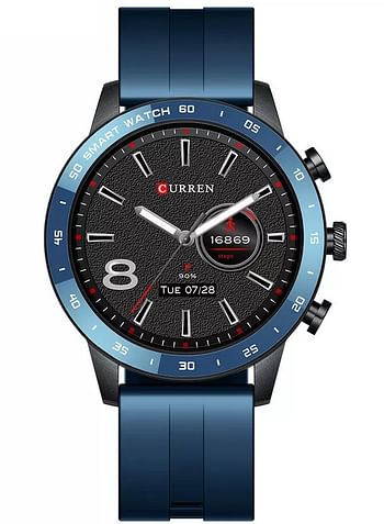 CURREN 6001 Intelligent full touch screen waterproof smart watch For Men's & Women's - Black