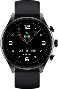 Black Shark S1 Classic Smartwatch 1.43 AMOLED 12 Days Battery Life Game Health Monitoring NFC Magnetic Charging Fully Washable Black