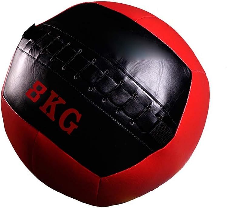 Medicine Balls AGYH Soft Medicine Ball, Artificial Leather Fitness Ball Squash, Fitness Equipment For Squeezing And Throwing - 8kg