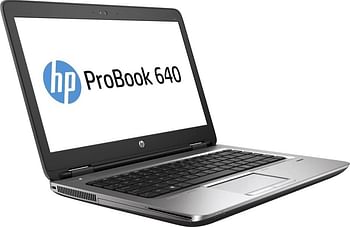 HP ProBook 640 G2 14 Inch Screen Display 6th Generation Core i5 500GB HDD - 4GB RAM - Silver/Black