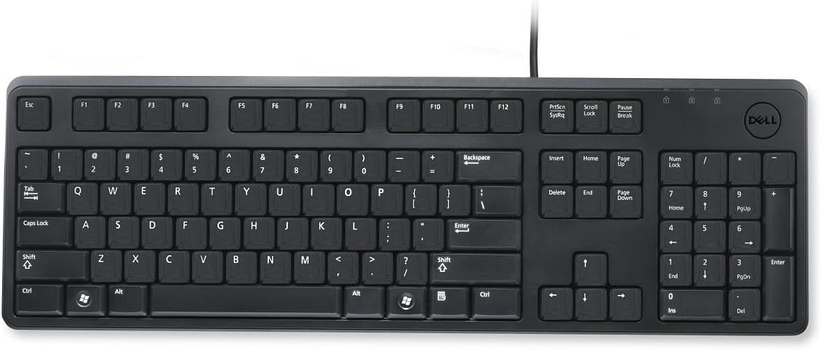 Dell Keyboard KB212-B - Black