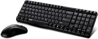 Rapoo X1800 Wireless Mouse And Keyboard Combo - Black