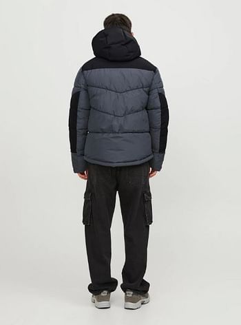 Otis Puffer Jacket Large Size - Asphalt