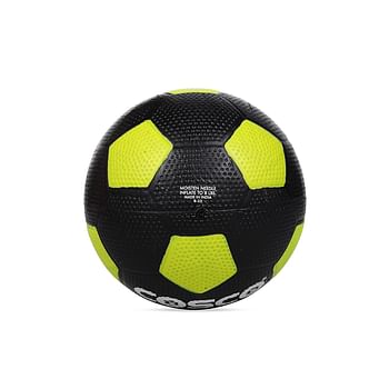 Cosco 14051 Thunder Rubber Football Size 5 Diameter -22 cm - Yellow and Black