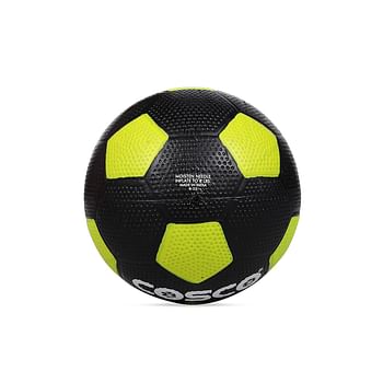 Cosco 14051 Thunder Rubber Football Size 5 Diameter -22 cm - Yellow and Black