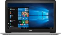 DELL INSPIRON 5570 Core i5-8130U 1.60GHZ 8GB RAM 128GB SSD+1TB HDD 15.6 Inch English Keyboard Windows 10 - Silver