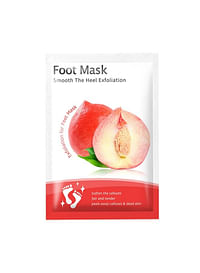 Foot Peeling and Exfoliating Mask, Dead Skin Removing Sock - Peach