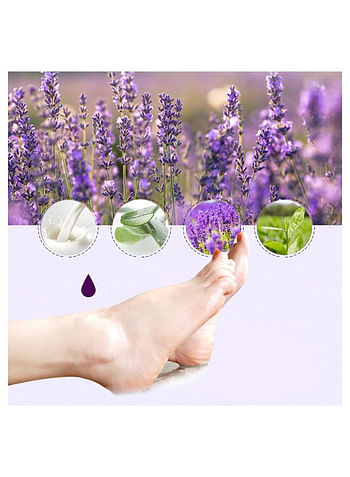 3 Pieces Foot Peeling and Exfoliating Mask, Dead Skin Removing Sock - Olive, Lavender, Rose