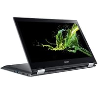 Acer spin sp314-52 14 inch Display Touchscreen Intel Core i3 8th Gen 2.10GHZ 4GB Ram 512GB SSD English and Arabic Keyboard - Black