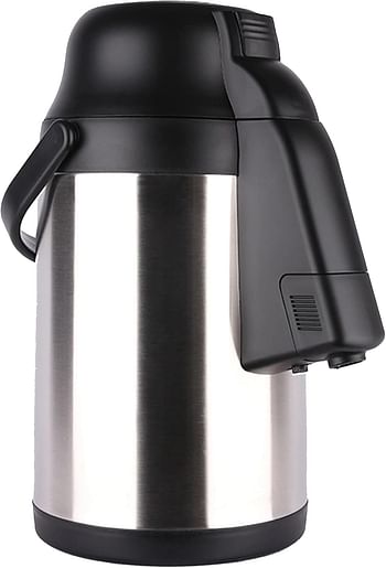 BLACKSTONE Airpot Flask with Pump Vacuum Insulated Double Wall Stainless Steel (TSA50C 5L)